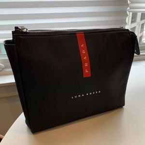 Prada travel pouch
